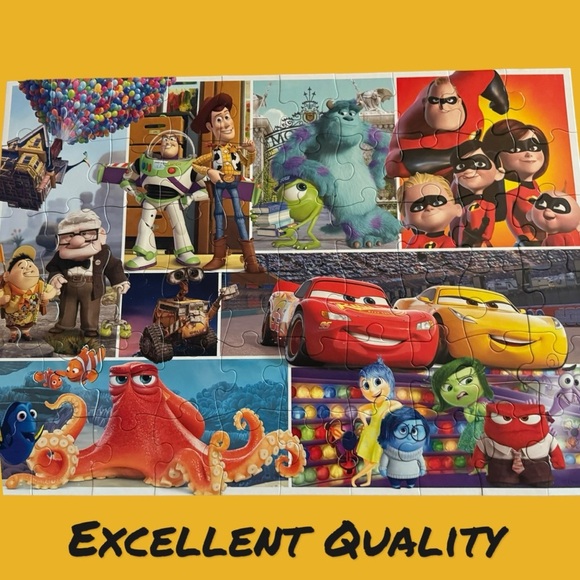 Ravens-burger Kids Giant Floor Puzzle Disney Pixar 60 Piece New - Picture 3 of 8